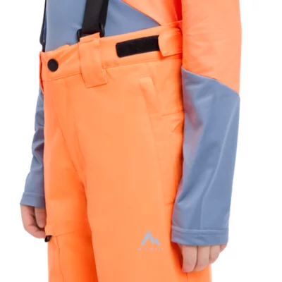 Pantalon d'équitation enfant - 120 bleu - Bleu asphalte, Vert turquoise