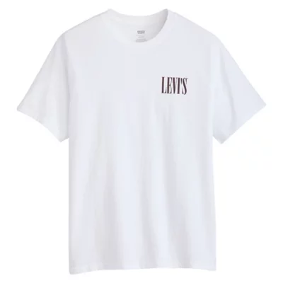 Tee-shirt À Manches Courtes Homme Relaxed Blanc LEVIS INTERSPORT