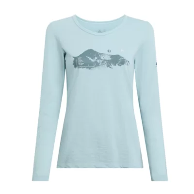 T-shirt L.L.Bean manches longues et encolure ras du cou pour femme | T- shirts et débardeurs | L.L.Bean Canada