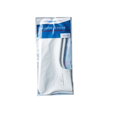 Chaussettes De Piscine Adulte Et Enfant Aquashoe BLANC TECNO PRO