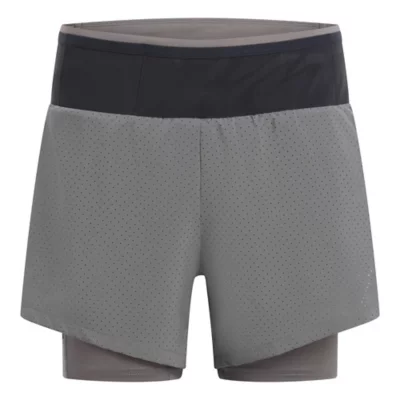 Short de jogging taille élastiquée gris clair femme | La Halle