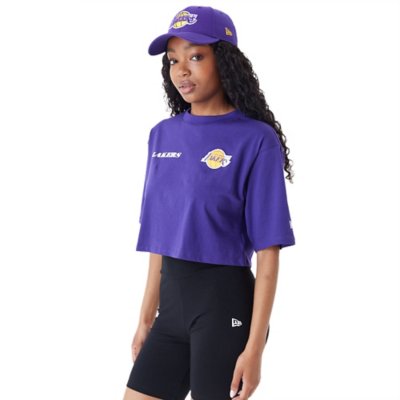 Tee shirt store lakers femme