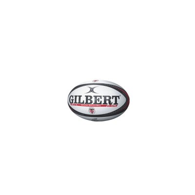 Ballon De Rugby Officiel Stade Toulousain Gilbert Taille 5 - Collection 100% Toulouse