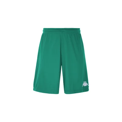Kappa Short Garçon Borgo – Short Sport Polyester Respirant, Taille Élastique Avec Cordon – Idéal Matchs & Entraînements