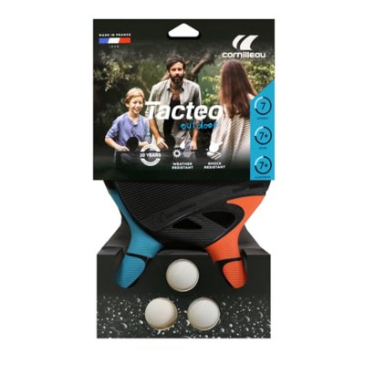 LOT DE 10 RAQUETTES DE PING PONG CORNILLEAU TACTEO