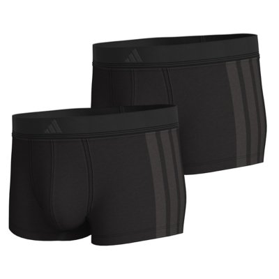 Boxer homme Active Flex en coton 3 Stripes - Lot de 2 Multicolore 4AM008  ADIDAS