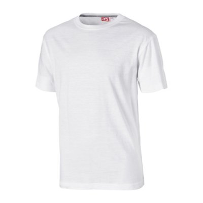 Tee shirt Manches Courtes Gar on Syston BLANC ITS INTERSPORT