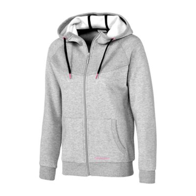 Femme Sweat-Shirt a Capuche avec Fermeture Eclair Hoodie Sweat Zippe  Manches Longues Temps Libre Sport Fitness Outdoor Basic Casual Gris -  Cdiscount Prêt-à-Porter