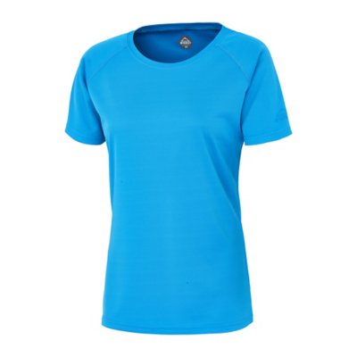 Tee shirt De Randonn e Manches Courtes Femme Lucea BLEU MCKINLEY