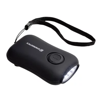 SanCiYu Mini Lampe de Poche à manivelle à LED, Lampe de Poche à énergie Solaire Dynamo à manivelle d'urgence, Torche Rechargeable à LED