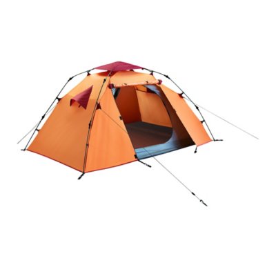 Tente De Camping Easy Up 2 Orange Mckinley Intersport