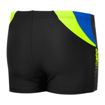 Funky Trunks Boxer Natation Garçon Nerds – Maillot Court 8-14 Ans, Protection UV50+, Séchage Rapide, Tissu C-Infinity Résistant Chlore