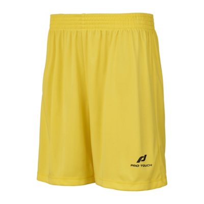 Short De Football Homme Short De Foot Basic JAUNE PRO TOUCH