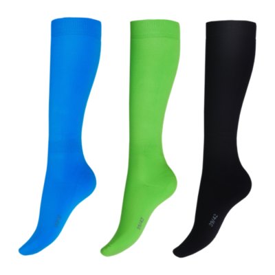 McKINLEY CHAUSSETTES DE SKI ADULTE FLUO (LOT DE 3)