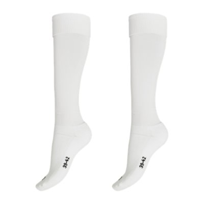HEXXEE Chaussettes Blanches pour Homme, Blanc