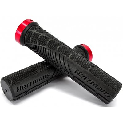 Poignée Pour Vélo Grip Ville Ergonomique 17 NOIR HERRMANS