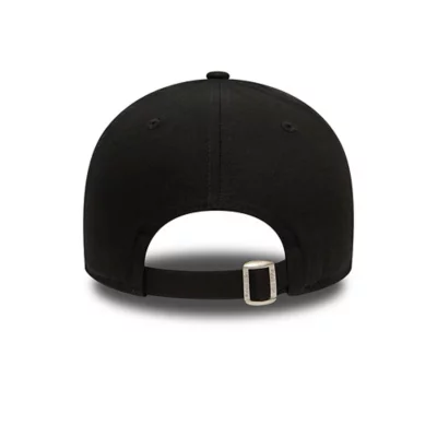 Casquette Trucker New Era Los Angeles Dodgers - Tout Noir - Taille Ajustable (54.9-61.5cm) - Style Baseball