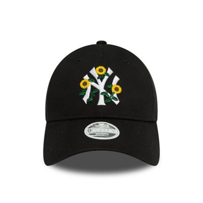 Casquette New Era 9Forty - Similicuir Noir Avec Logo NY Yankees Brodé - Femme/Unisexe - 8