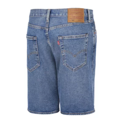 501 Shorts Bermuda Jean Homme Levi's Short Ourlé Noir De