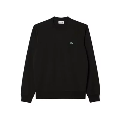Sweatshirt Homme Doux Noir LACOSTE INTERSPORT