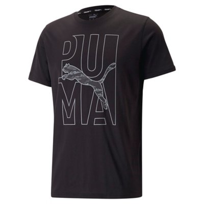 Tee shirt deals puma homme intersport