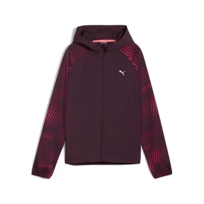 Coupe-vent De Running Femme RUN FAVORITE AOP WOVEN JKT W PUMA