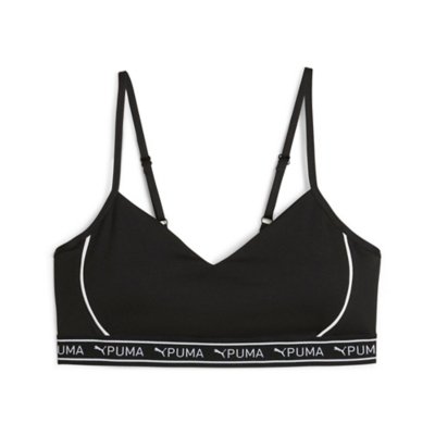 Brassiere de sport de Fitness Puma 4 KEEPS Femme Jaune Noir