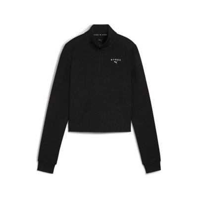 PUMA Sweatshirt Zippe De Training Femme Hydrox Cloudspun