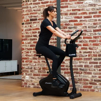 Vélo D'appartement Performance Noir et rouge ENERGETICS INTERSPORT