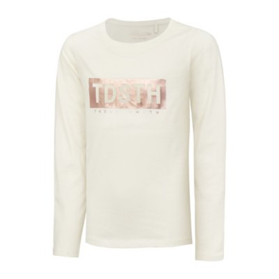 T-shirt manches longues fille rose NAME IT - CCV Mode