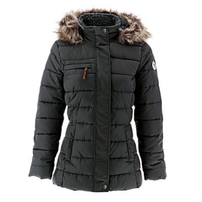 manteau gris femme intersport