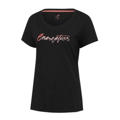 Tee shirt Manches Courtes Femme Hermine 2 NOIR ENERGETICS