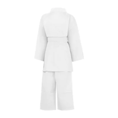 Kimono Karaté Enfant Polycoton 340g - Blanc Avec Ceinture Incluse