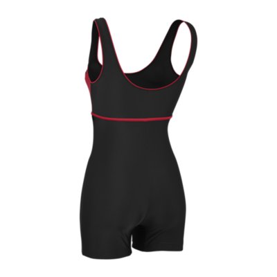 Promo Maillot de bain 1 pièce natation femme arena swimpro gris foncé chez  Decathlon