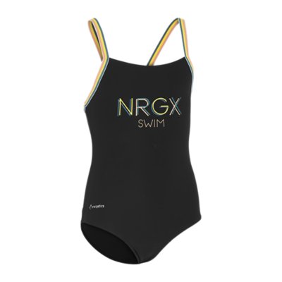 Maillot De Bain Une Pièce Pour Fille - Nylon/élasthanne, Couleurs Variées - Pour Piscine, Plage, Natation - Taille 7-12 Ans