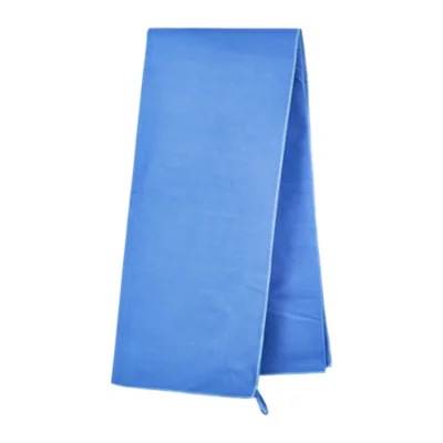Serviette De Bain Microfibre A Rayures Bleu Foncé Taille XL 110 X 175