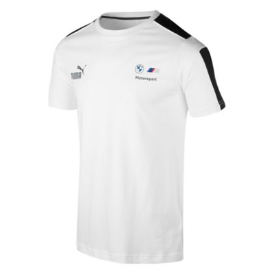 Bmw Sds T-Shirt Mc Homme PUMA BLANC pas cher - T-shirt manches courtes homme  PUMA discount