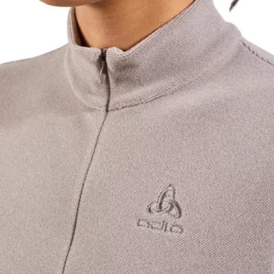 Sweat Demi Zippé Odlo Trekking - Femme Taille S - Polyester - Très Bon état