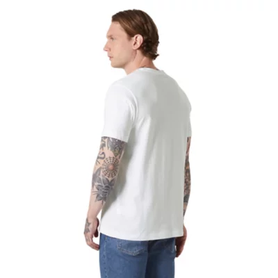 T-shirt Homme Helly Hansen, Manches Courtes, Graphique, Bleu, Taille L (très Bon état)