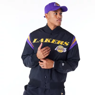 Veste Homme Los Angeles Lakers NBA Panel Noir NEW ERA INTERSPORT