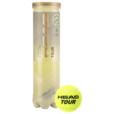 Balles De Tennis Price Of Bath - Tube De 4 Balles - Qualité Supérieure, Toutes Surfaces