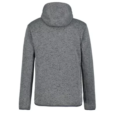Sweat à capuche en polaire épaisse pour homme, doublure sherpa