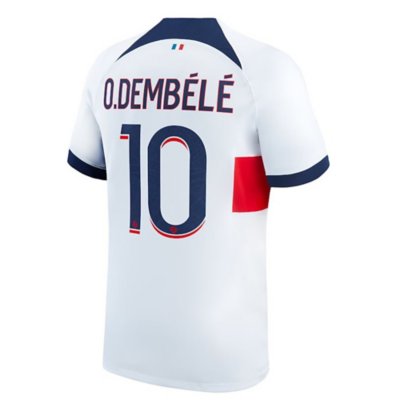 Maillot De Football Homme PSG Ext rieur Ousmane Demb l 23 24 NIKE