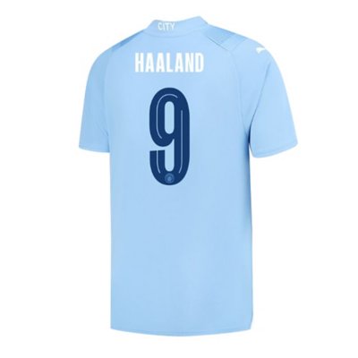 Maillot d'avant-match 23/24 Manchester City Enfant et Adolescent, blue