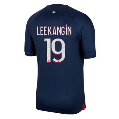 Maillot de football homme PSG Domicile Lee Kang In 23 24 NIKE