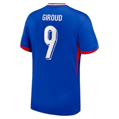 maillot de football floqué homme équipe de france domicile olivier giroud 2024