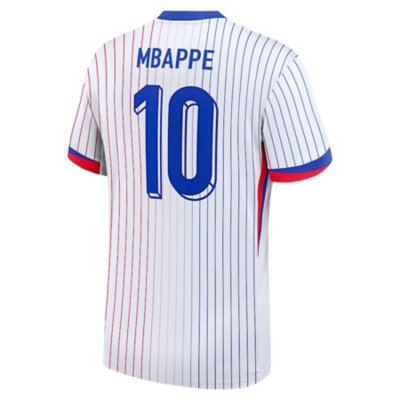 maillot de football floqué homme équipe de france extérieur kylian mbappé 2024