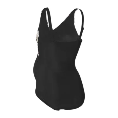 Maillot De Bain Femme Enceinte VIVISENCE - Une Pièce Bretelles Réglables | 80% Polyamide 20% Élasthanne | Confort Grossesse