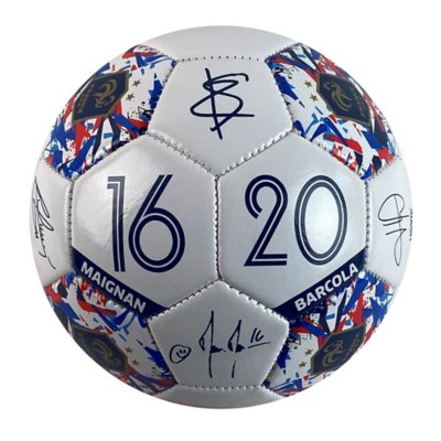 ballon de football équipe de france signatures