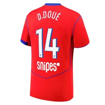 maillot de football floqué homme psg stadium third désiré doué 25/26